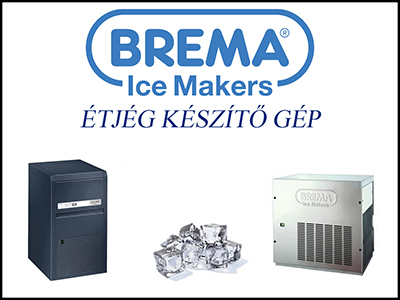 BREMA Jégkocka készítő- és jéggépek