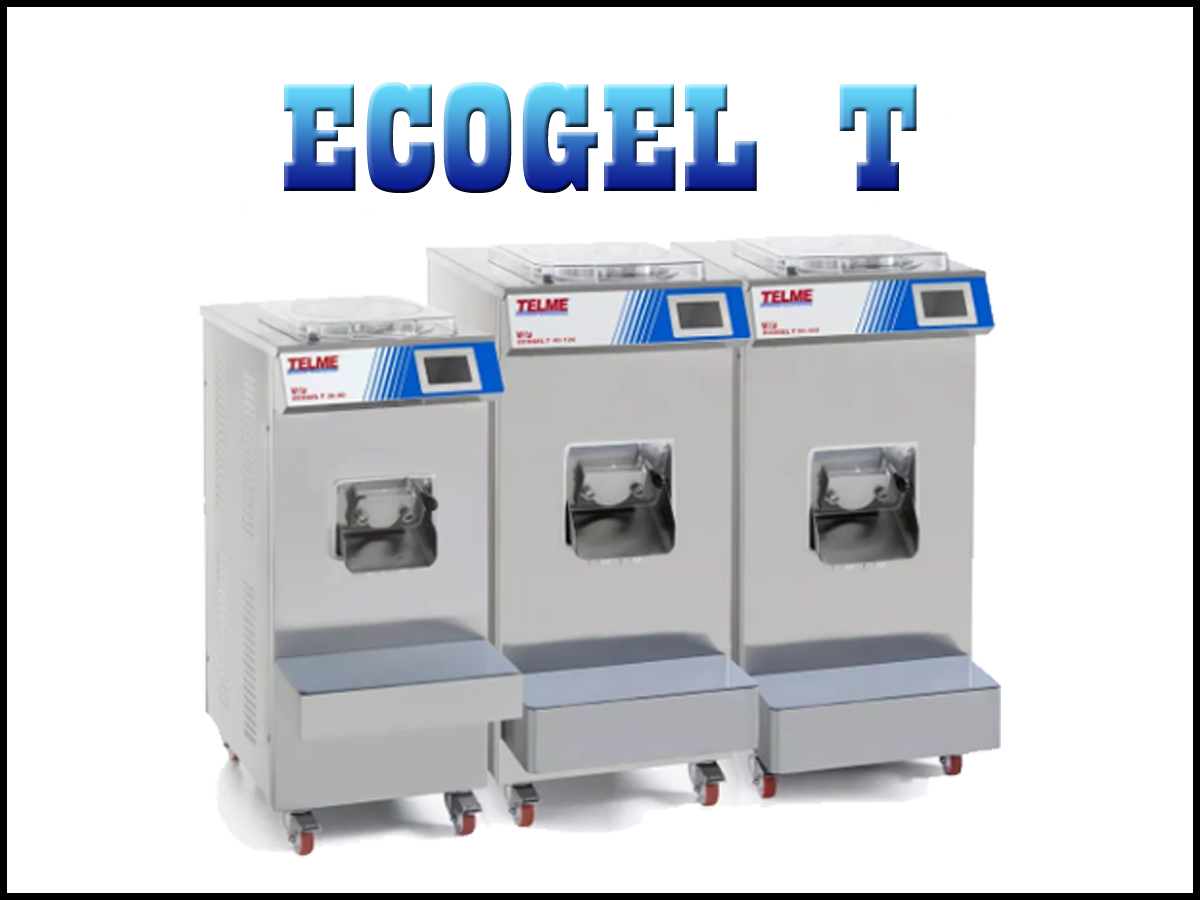 Ecogel fagyigép olasz fagylalt készítéséhez is