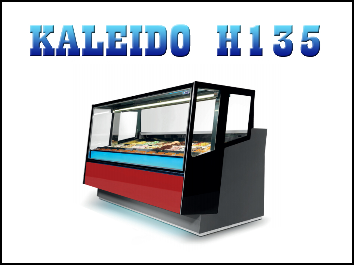 Kaleido Isa fagylaltpult minőségi anyagokból